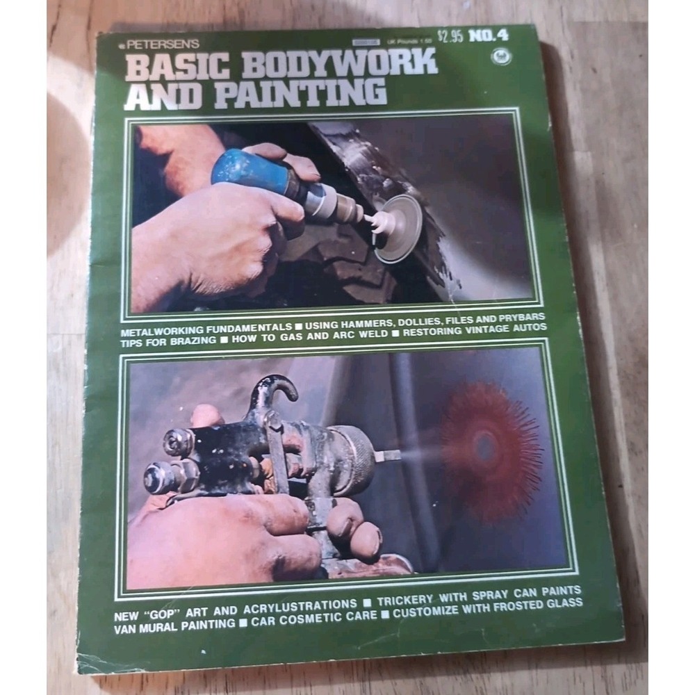 Petersen's Basic Bodywork and Painting Textbook‎ No. 4 (1975) Automotive Book
